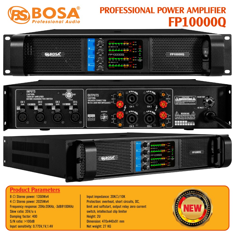 MAIN BOSA FP10000Q - NEW 2024